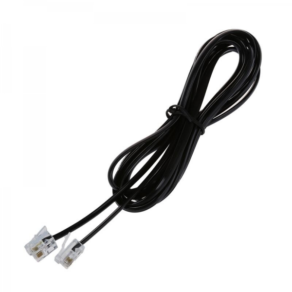 RJ11 ADSL Modem ve Telefon Hat Bağlantı Kablosu 3 Metre 4 Pin